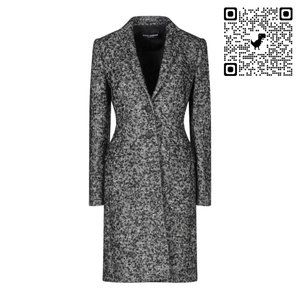 DOLCE & GABBANA Single-Breasted Wool Trench Coat
